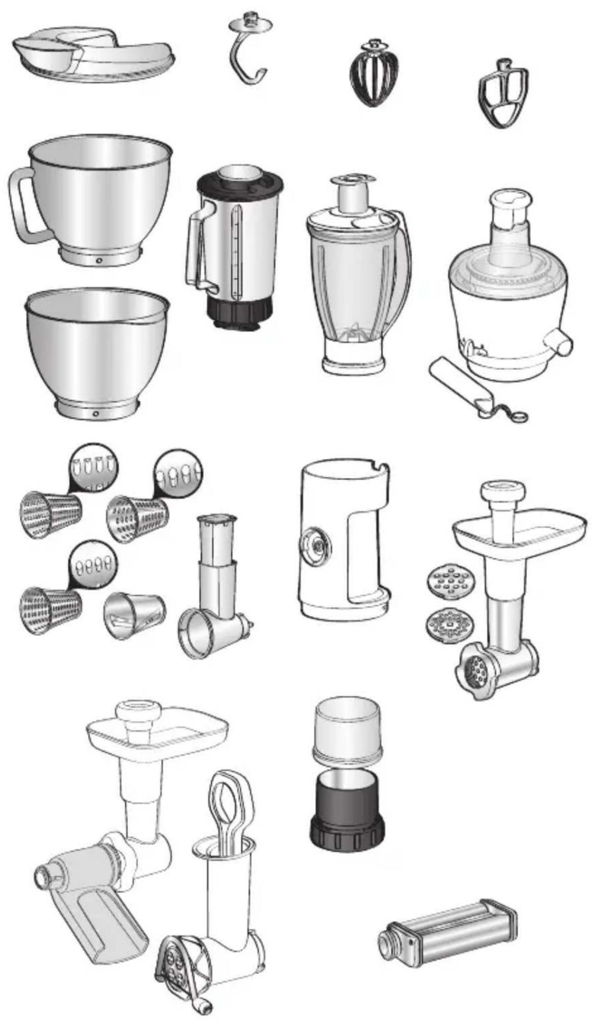 MOULINEX Masterchef Gourmet QA502 - ACCESORIOS - 2