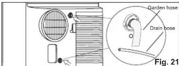 AEG ChillFlex Pro AXP26U338BW - Drainage instruction - 2