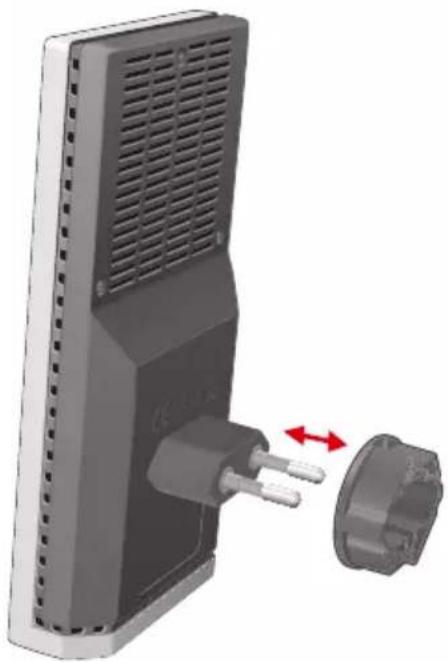 AVM FRITZ!Repeater 2400 - Adaptateur Schuko - 1