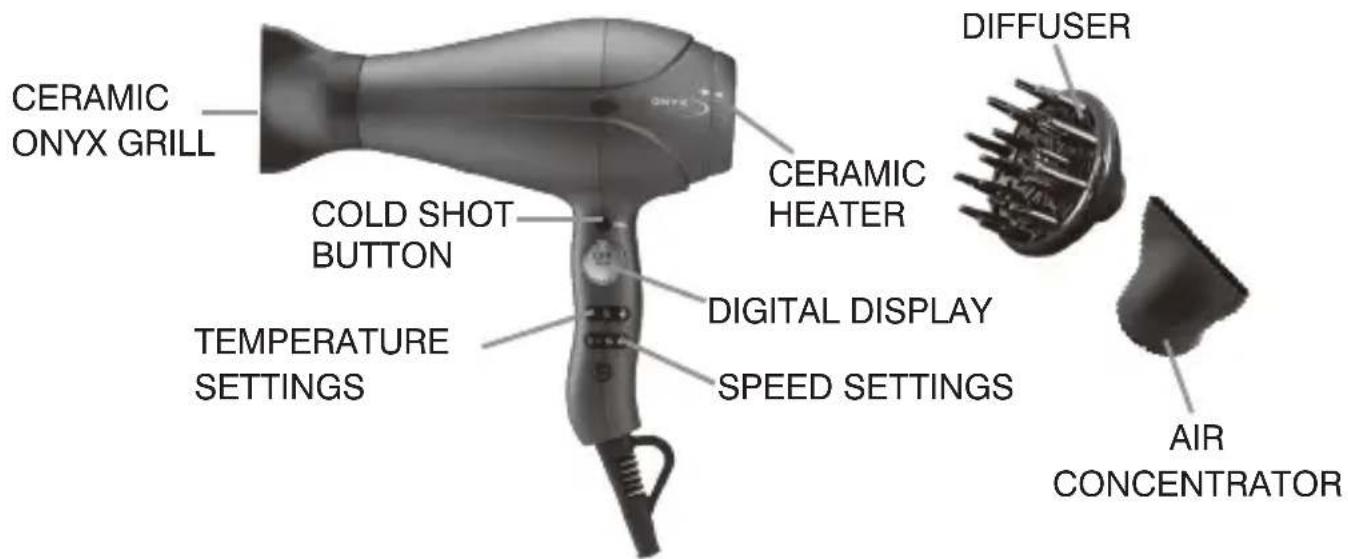 CHI Onyx Euroshine GF8539EU - DESCRIPTIONS - 1
