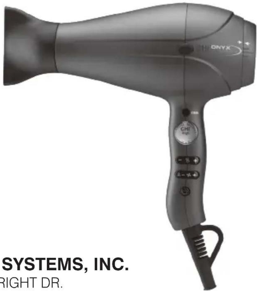 CHI Onyx Euroshine GF8539EU - Instructivo del propietario - 1