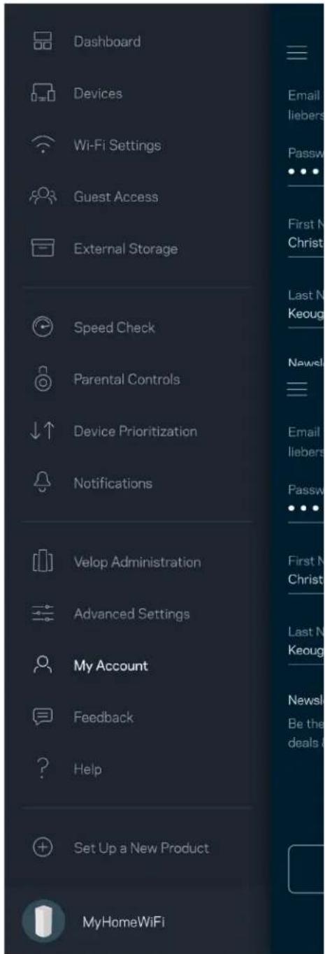 LINKSYS Velop MX10600 - 我的帐户 - 1