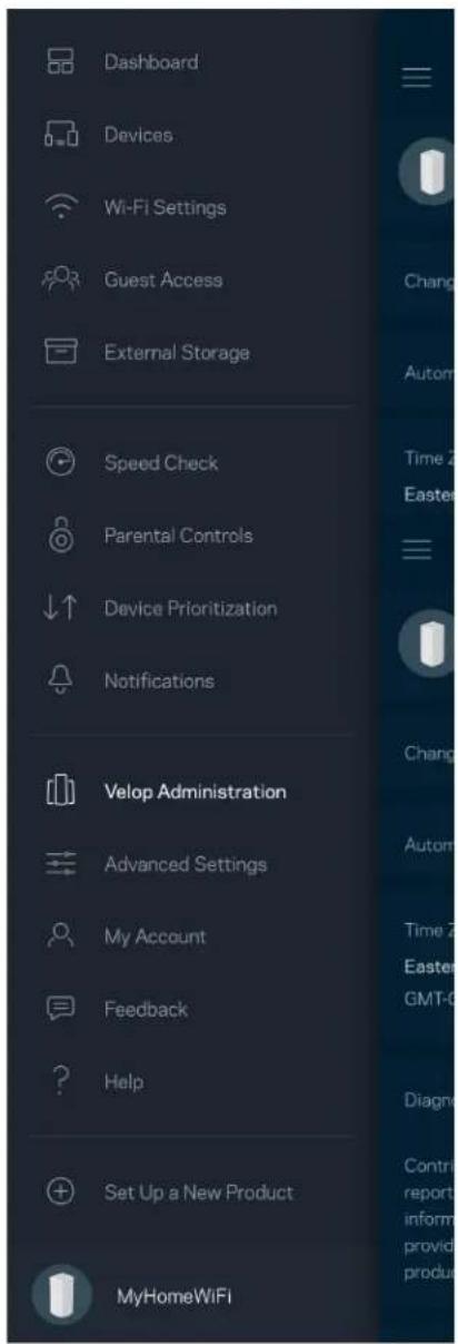 LINKSYS Velop MX10600 - Administrowanie Velop - 1