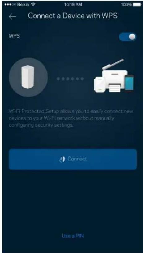 LINKSYS Velop MX10600 - Conectati un dispositiv cu WPS - 1