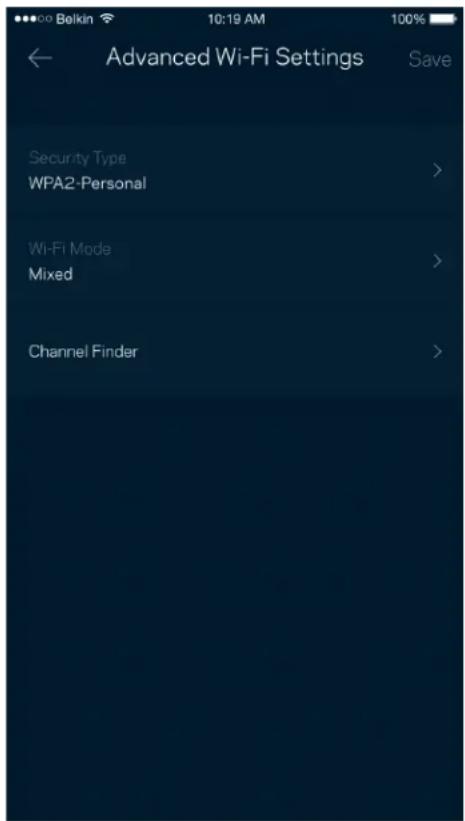 LINKSYS Velop MX10600 - 高级设置 - 1