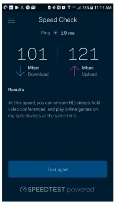 LINKSYS Velop MX10600 - Prueva de velocidad - 2