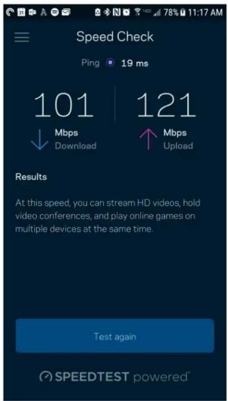 LINKSYS Velop MX10600 - Kiirustest - 2