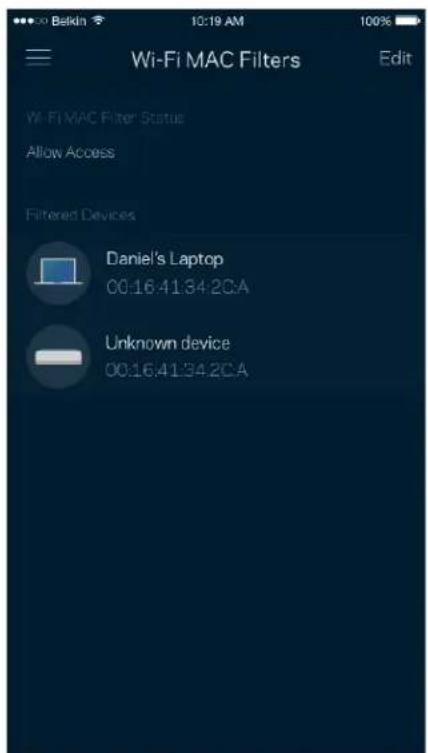 LINKSYS Velop MX10600 - Filtros MAC Wi-Fi - 2
