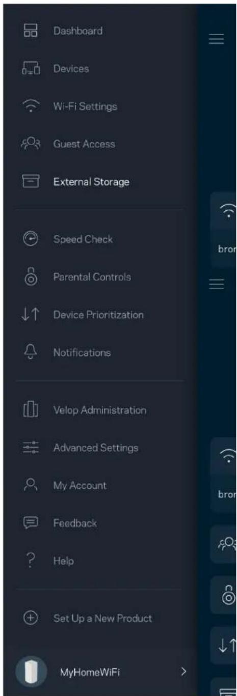 LINKSYS Velop MX10600 - Externé uložisko (External Storage) - 1