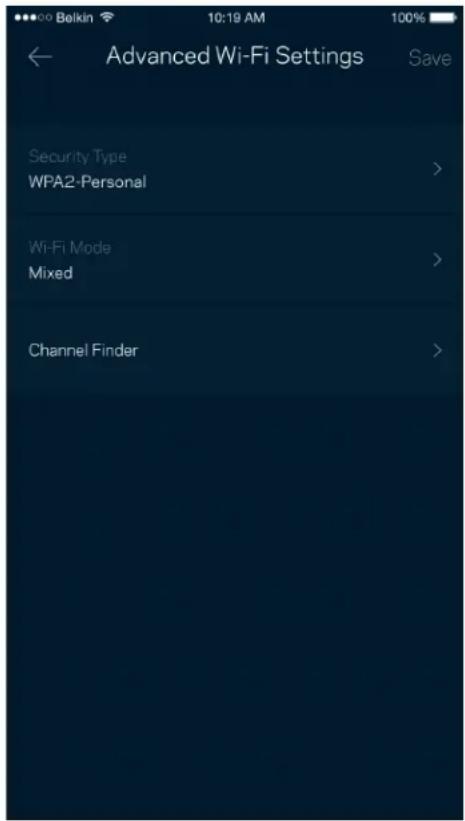 LINKSYS Velop MX10600 - Täpsemad seaded - 1
