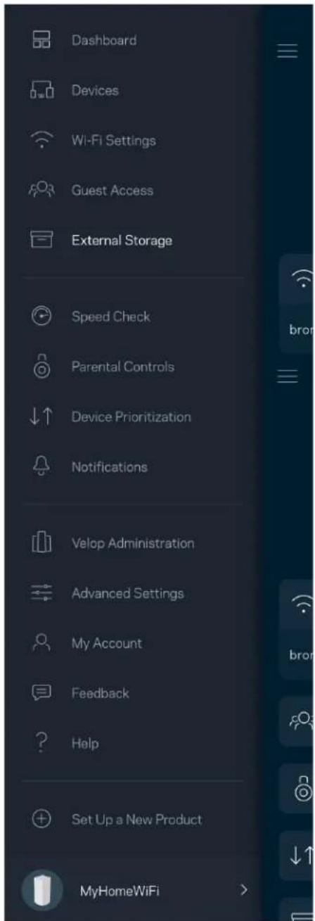 LINKSYS Velop MX10600 - Išoriné saugykla - 1