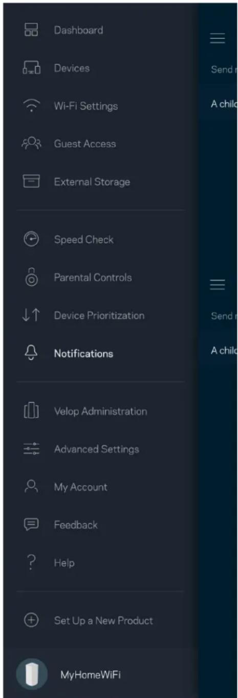 LINKSYS Velop MX10600 - Notifications - 1