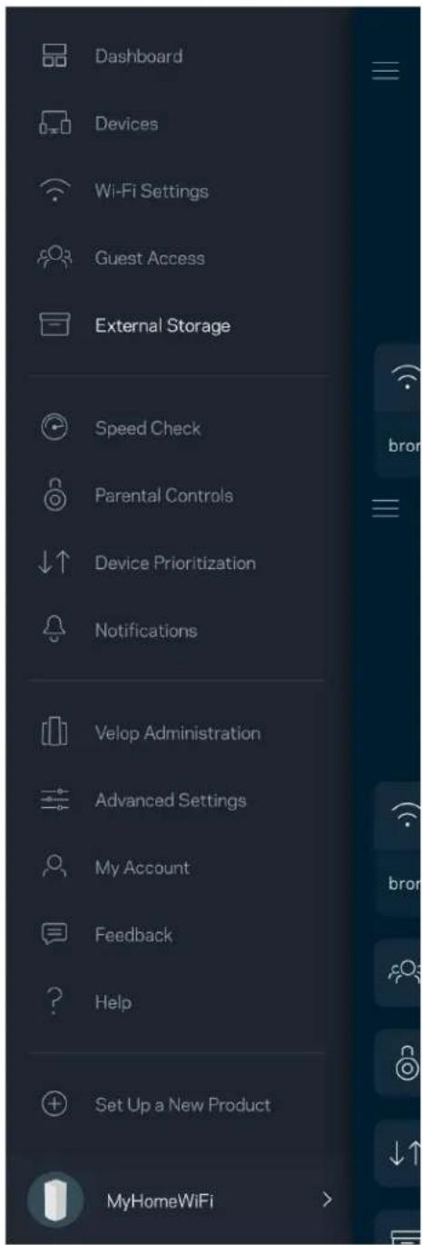 LINKSYS Velop MX10600 - 外部存储器 - 1