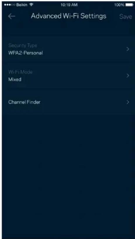 LINKSYS Velop MX10600 - Advanced Settings (Puθμiεις για προχωρημένους) - 1
