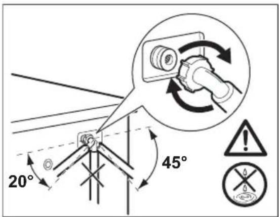 AEG L6FBG86W - Het filter van de toevoerslang en het klepfilter reinigen - 4