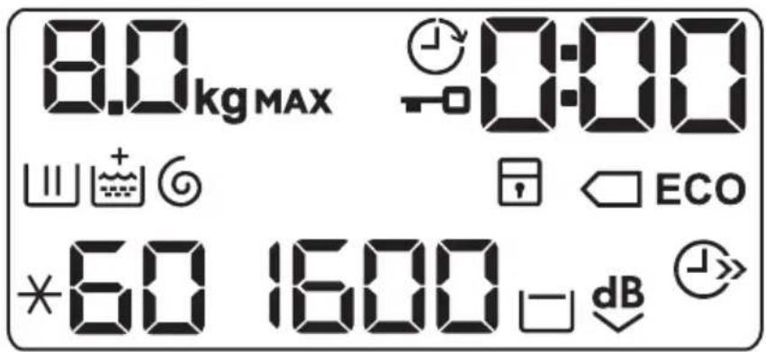 AEG L6FBG86W - Affichage - 1
