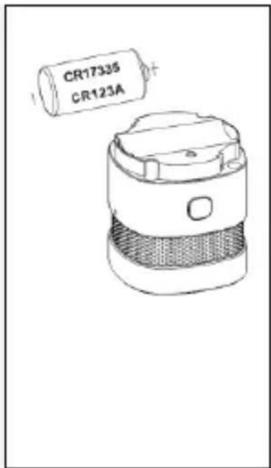 ABUS SHBW10000 - Changing the battery - 2