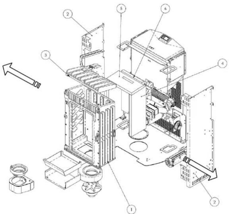 Cola Sabina - Stove internal parts - 1