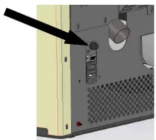 Cola Sabina - Sobrecalentimiento - termostato de seguridad del deposito de pellets - 1