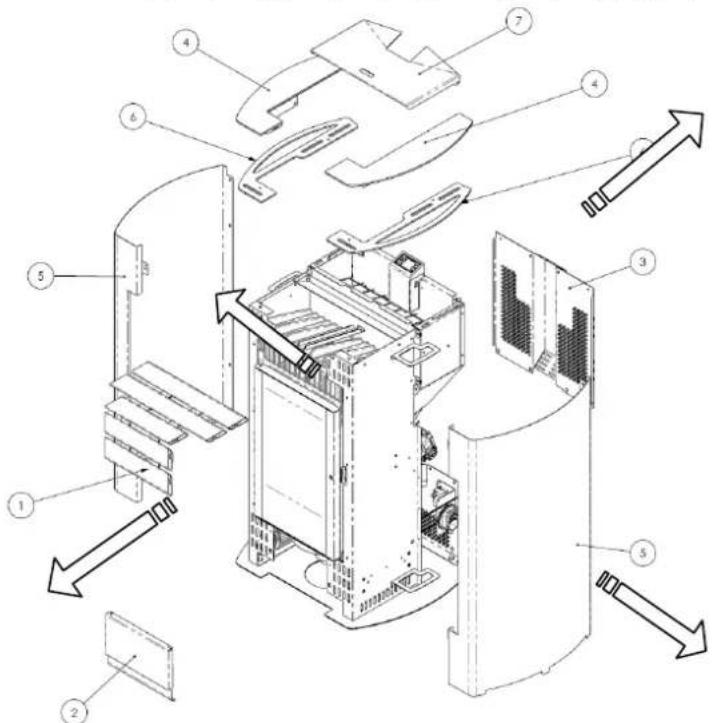 Cola Sabina - Desmontaje del revestimiento de acero - 1