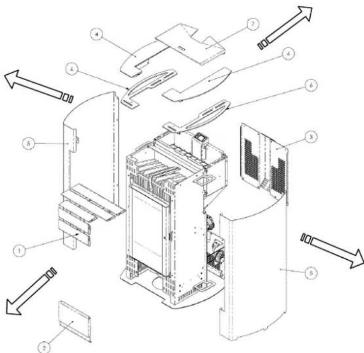 Cola Sabina - Ausbau der Verkleidung - 1