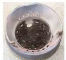 Cola Sabina - Reinigung der Brennschale - 1