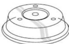 BAUKNECHT EMPK3 3545 - COUVERCLE (SELON LE MODELE) - 1