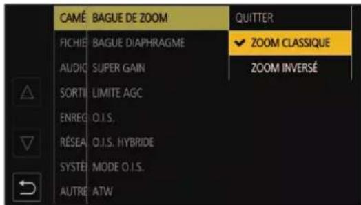 PANASONIC AGCX8 - En actionnant le multicadran - 1