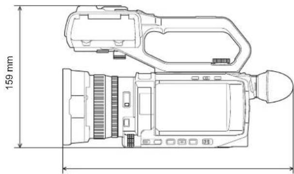 PANASONIC AGCX8 - Dimensions - 4