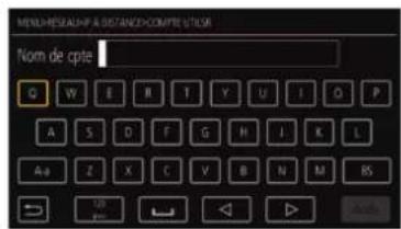 PANASONIC AGCX8 - Pour saisir un caractère - 1