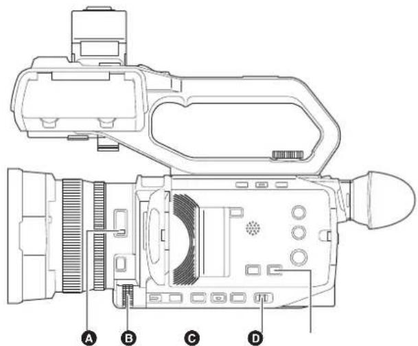 PANASONIC AGCX8 - Réglage de la balance des blancs et des noirs - 1