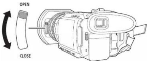 PANASONIC AGCX8 - Ouverture et fermetre du capuchon d'objet - 1