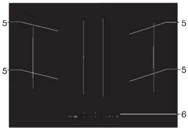 ETNA KIF672DS - Inductiekookplaat - 3