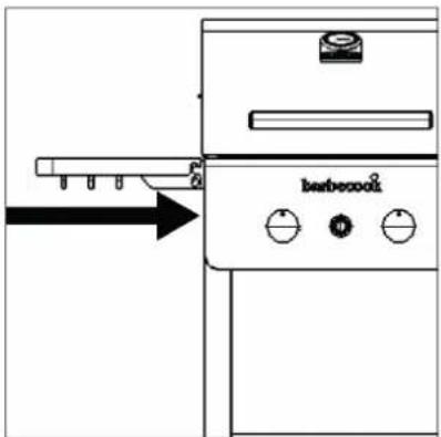 BARBECOOK Spring 2002 - Свързване на маркуча към уреда - 2