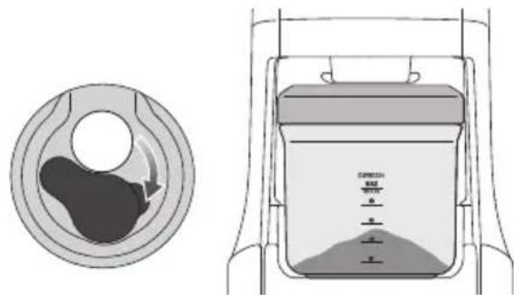 SAGE the Smart Grinder Pro BCG820 - Mouture dans un réceptacle de mouture ou filtré à café étape 1 : - 2