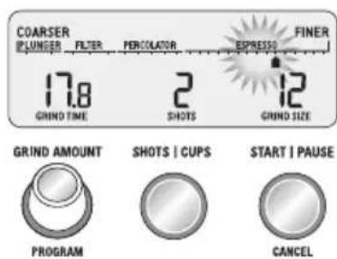 SAGE the Smart Grinder Pro BCG820 - Selezione delle dimensioni di macinatura - 1