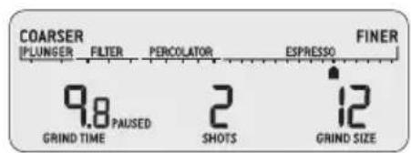 SAGE the Smart Grinder Pro BCG820 - Pause-Funktion - 1