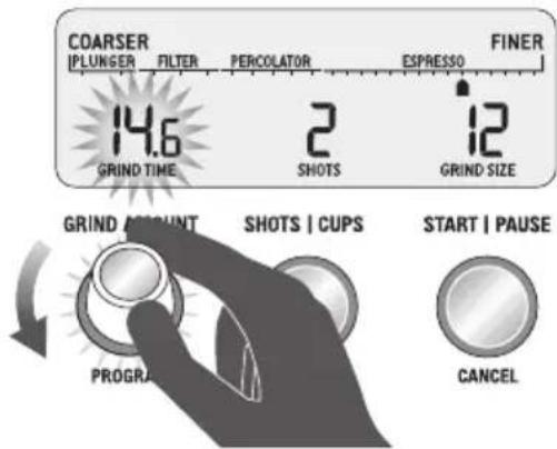SAGE the Smart Grinder Pro BCG820 - Riduzione della quantità di caffe macinato - 1