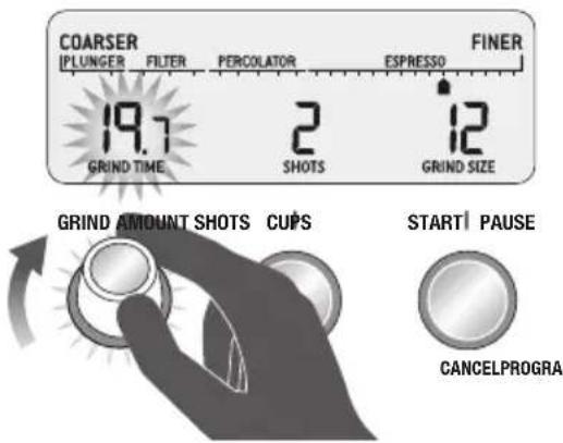 SAGE the Smart Grinder Pro BCG820 - Aumento de la cantidad de molido - 1