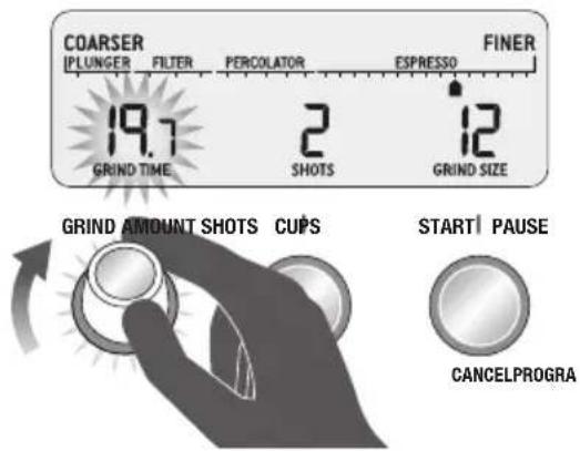 SAGE the Smart Grinder Pro BCG820 - Incremento della quantità di caffe macinato - 1