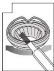 SAGE the Smart Grinder Pro BCG820 - KEGELVORMIGE MAALELEMENTEN REINIGEN - 7