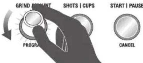 SAGE the Smart Grinder Pro BCG820 - Disminución de la cantidad de molido - 2