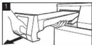 ELECTROLUX EDH97941 - Emptying the water reservoir - 2