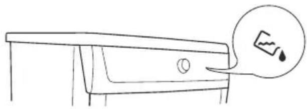 ELECTROLUX EDH97941 - Emptying the water reservoir - 1