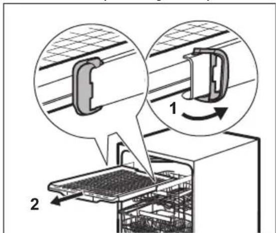 ELECTROLUX KEMC8320L - Limpar o BRAço asperso do teto - 2