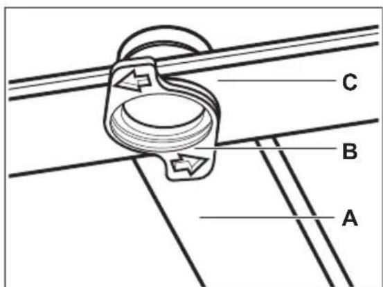 ELECTROLUX KEMC8320L - Limpar o BRAço asperso do teto - 1
