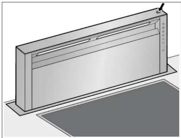GAGGENAU AL400791 - Retracting the appliance - 1