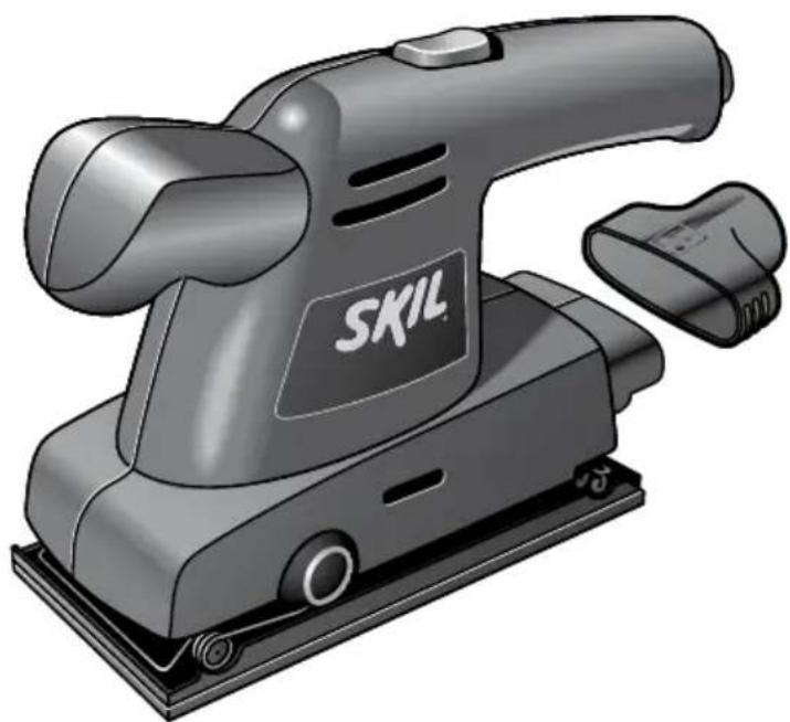 SKIL 7335 AG - PRIETAISO ELEMENTAI ② - 2