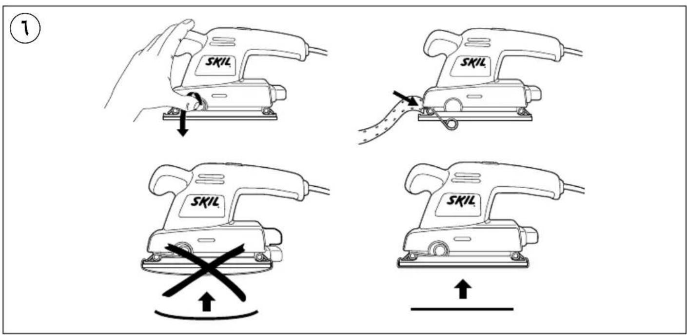 SKIL 7335 AG - PRIETAISO ELEMENTAI ② - 1