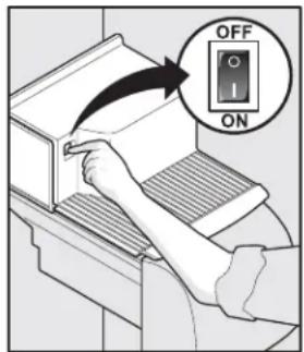 ELECTROLUX ENL6098W - Turning The Ice Dispenser On And Off - 1